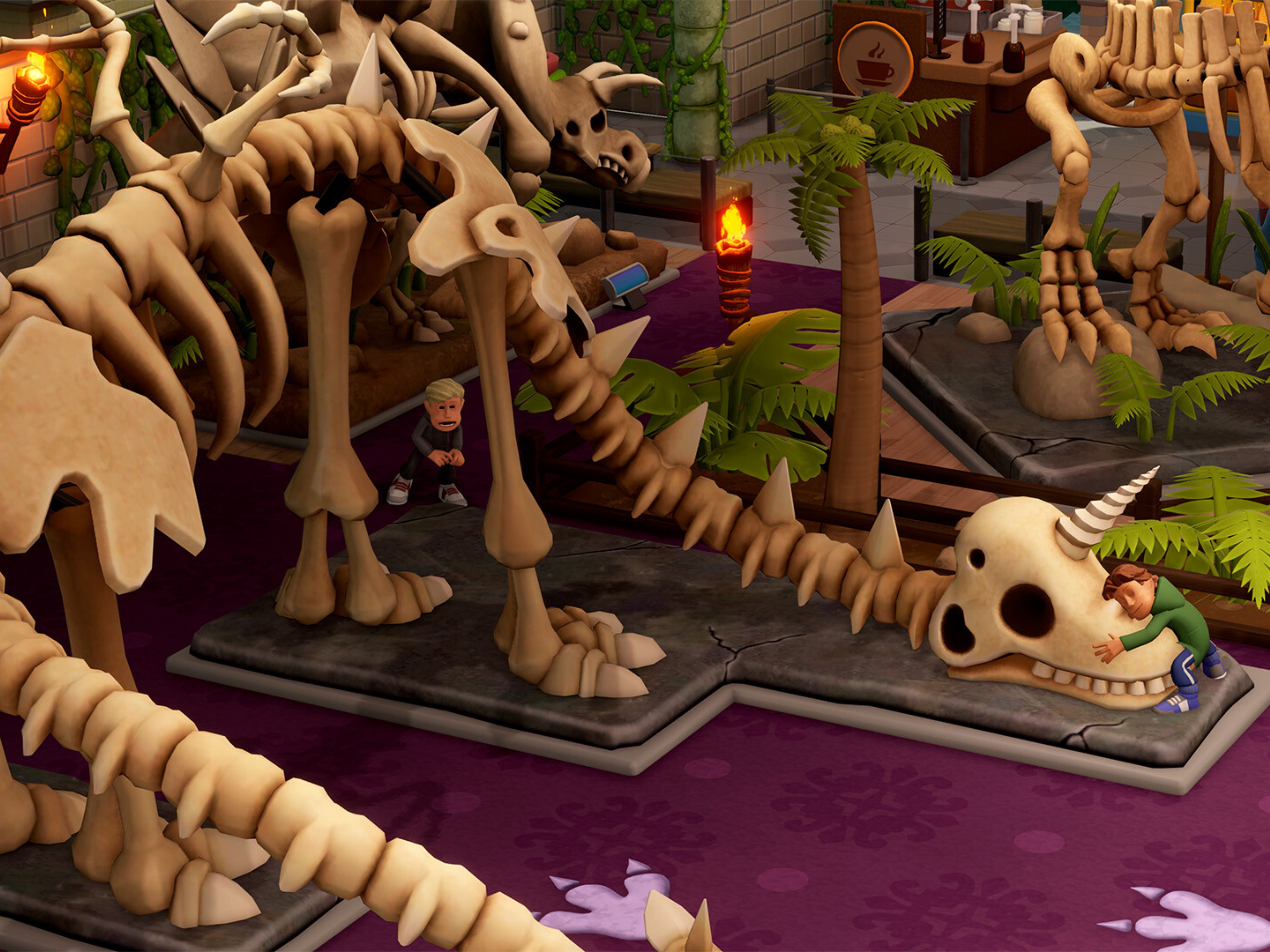 Szkielety dinozaurów zamiast kolejek górskich: popularna gra typu „tycoon” (95% pozytywnych opinii) dostępna za darmo na platformie Steam przez ograniczony czas
