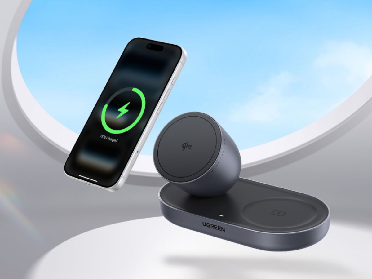 Tańsza bezprzewodowa ładowarka Ugreen 2 w 1 już dostępna w USA
