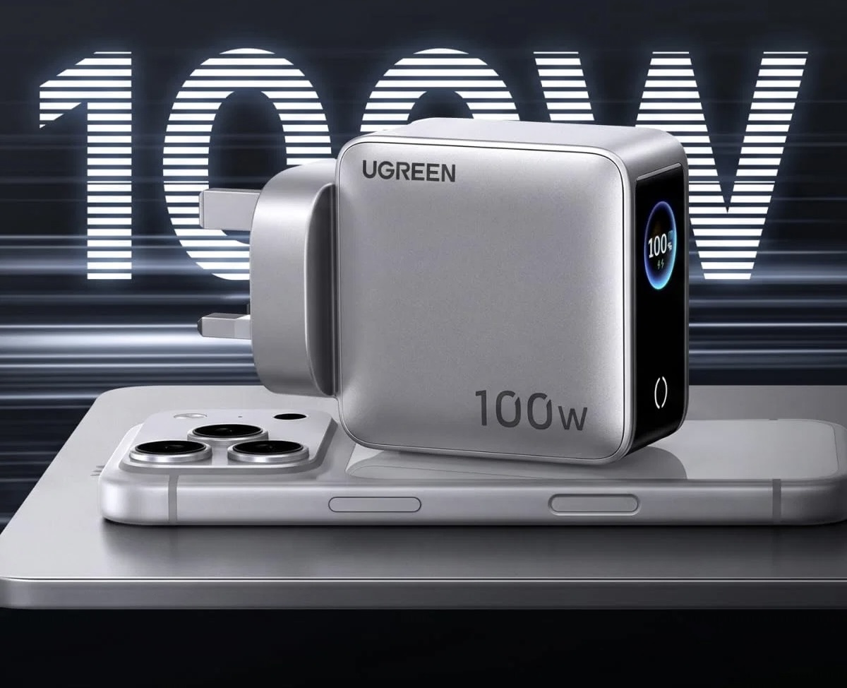 Firma Ugreen wprowadza na rynek nową ładowarkę GaN o mocy 100 W z wbudowanym wyświetlaczem oraz oferuje zniżkę z okazji premiery