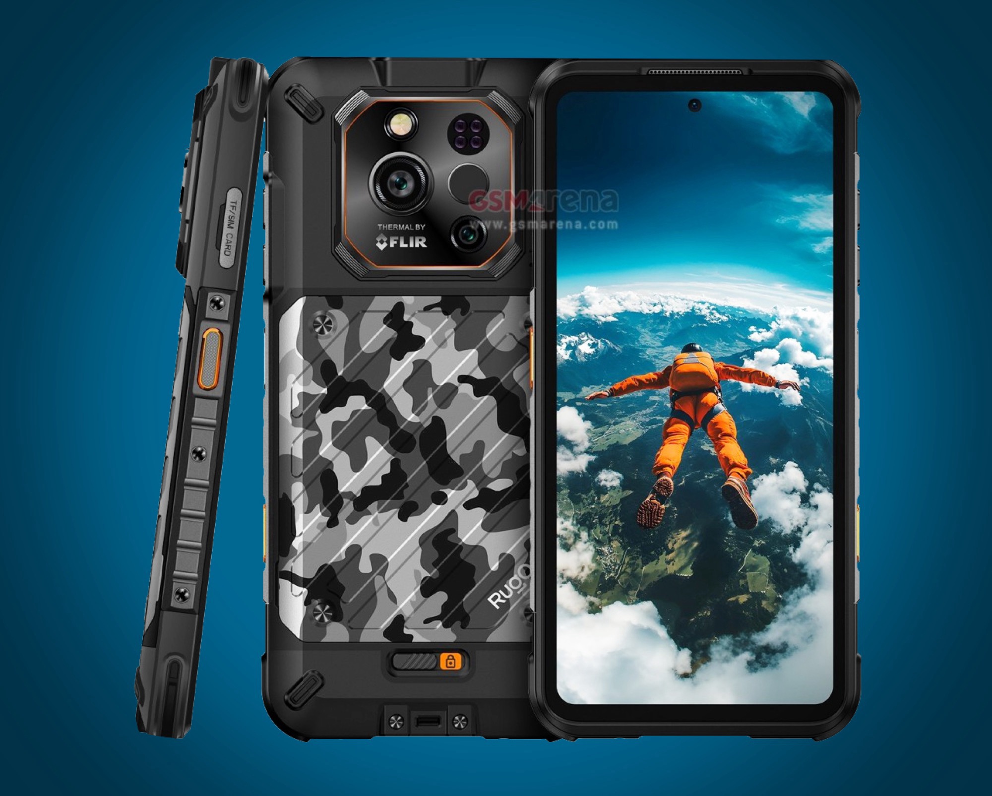 Kamera termowizyjna FLIR i wymienna bateria: Przeciek ujawnia RugOne Xever 7 Pro