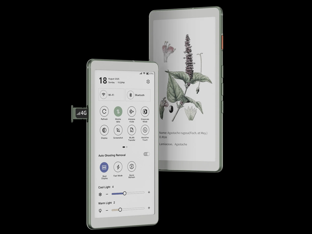 Viwoods wprowadza na rynek nowy eReader Android z kolorowym wyświetlaczem E Ink i obsługą kart SIM