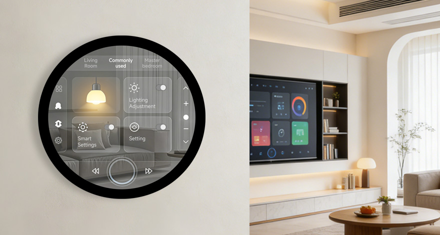 Waveshare: Nowy inteligentny wyświetlacz domowy z okrągłym 7-calowym panelem