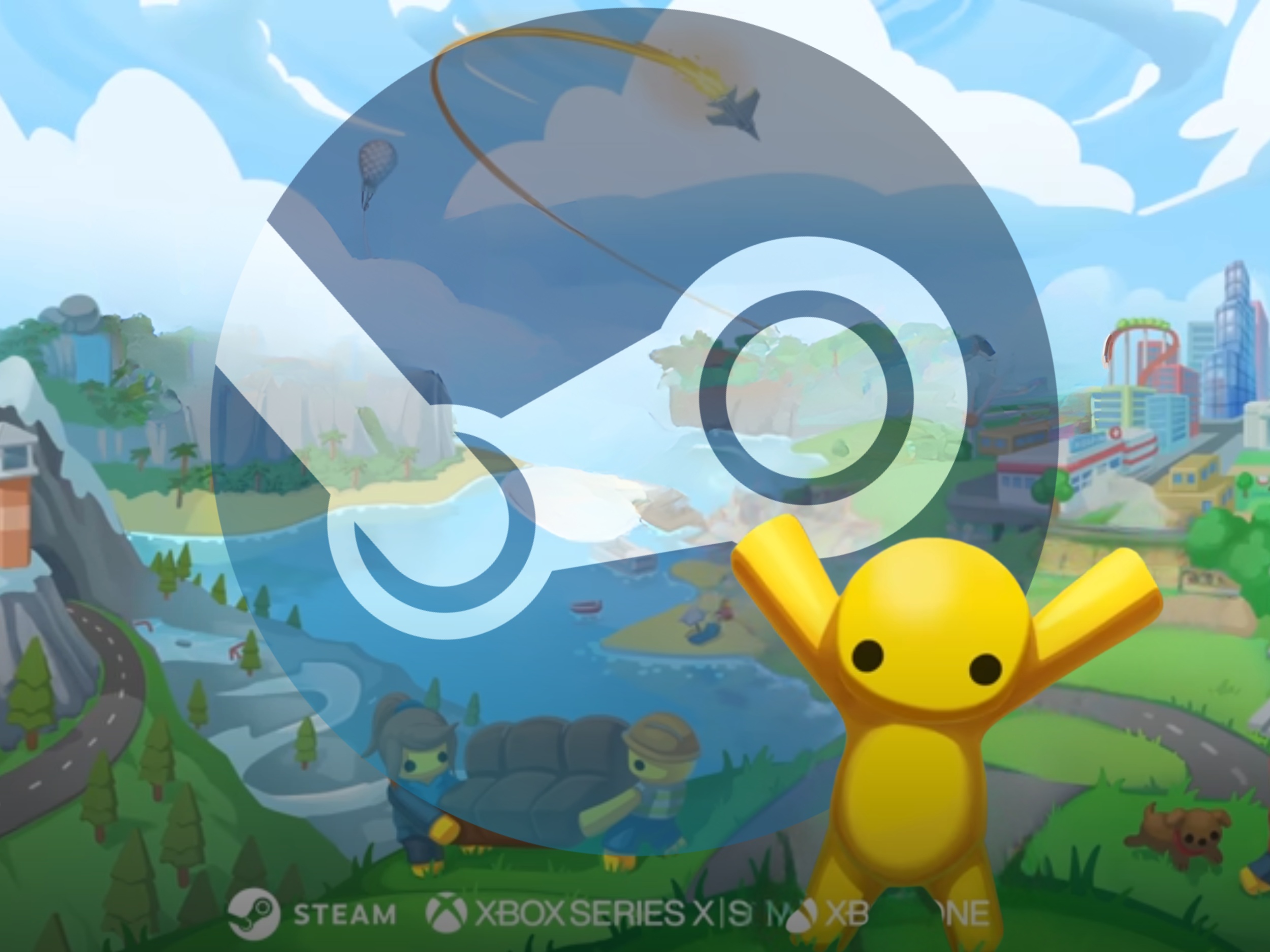 Otwarty świat z gumowymi postaciami: Gra sandboksowa debiutuje na Steamie - 97% pozytywnych ocen, #1 na listach przebojów