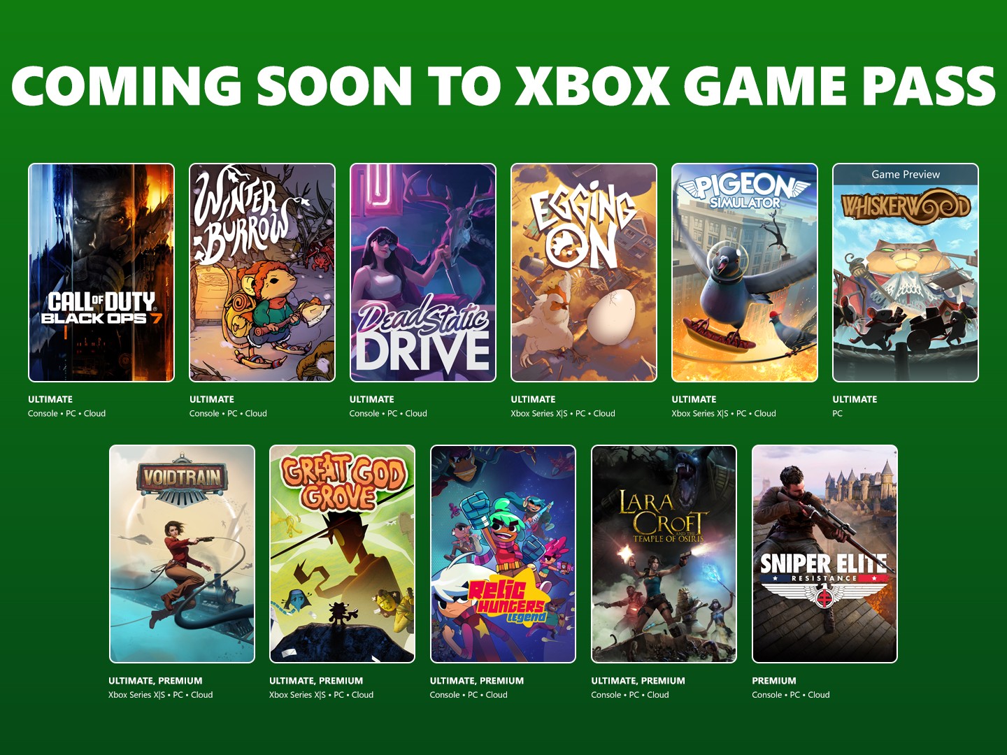 Microsoft ogłasza ofertę Xbox Game Pass na listopad 2025 r
