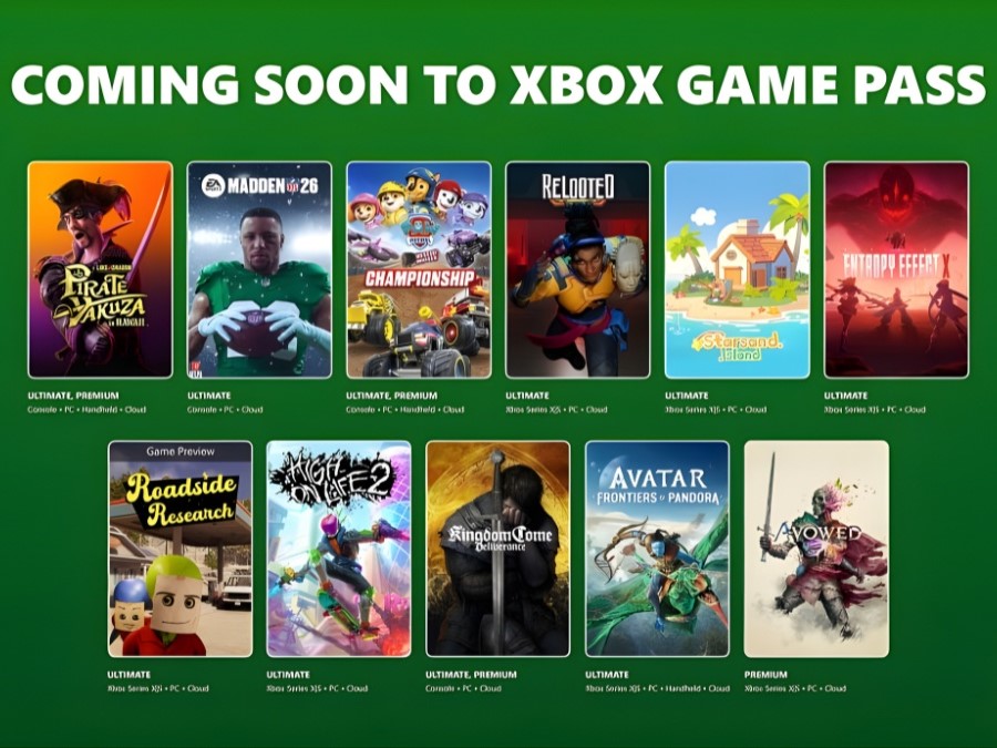 Xbox ogłasza 11 nowych gier, które pojawią się w Game Pass w tym miesiącu