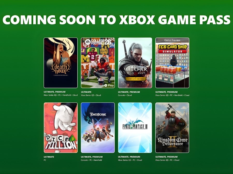 Xbox ogłasza 8 nowych gier, które niedługo trafią do Game Pass