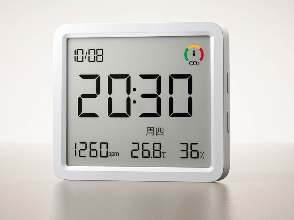 Xiaomi wprowadza nowy czujnik temperatury i wilgotności, który może mierzyć poziom CO₂