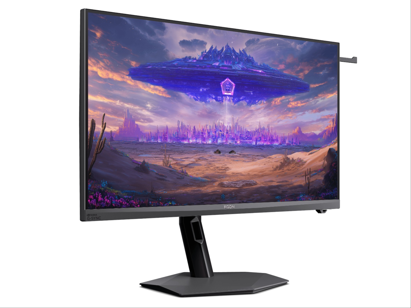Firmy Nvidia i AOC zaprezentowały pierwszy na świecie monitor G-Sync Pulsar 5K o częstotliwości odświeżania 144 Hz