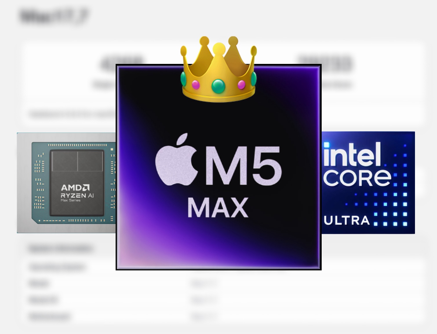 Apple M5 Max miażdży Ryzen AI Max+ 395 o ponad 25%, wyprzedzając procesory desktopowe od Intela i AMD w Geekbench 6