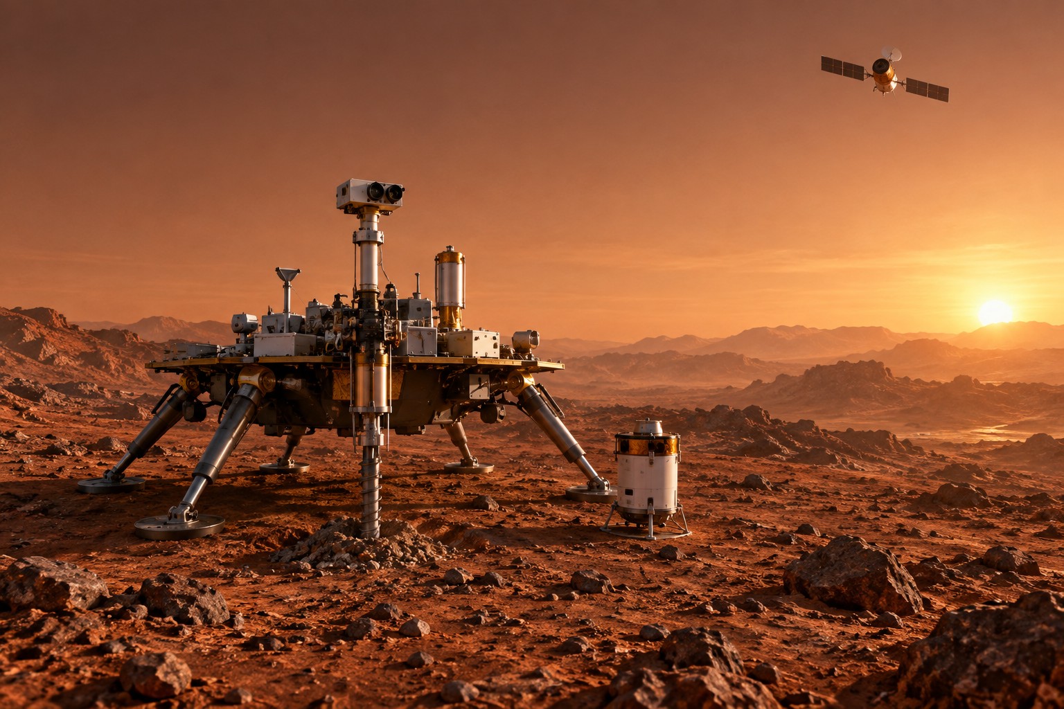 Chiny planują sprowadzić próbki z Marsa w 2031 r., podczas gdy los misji NASA pozostaje niepewny