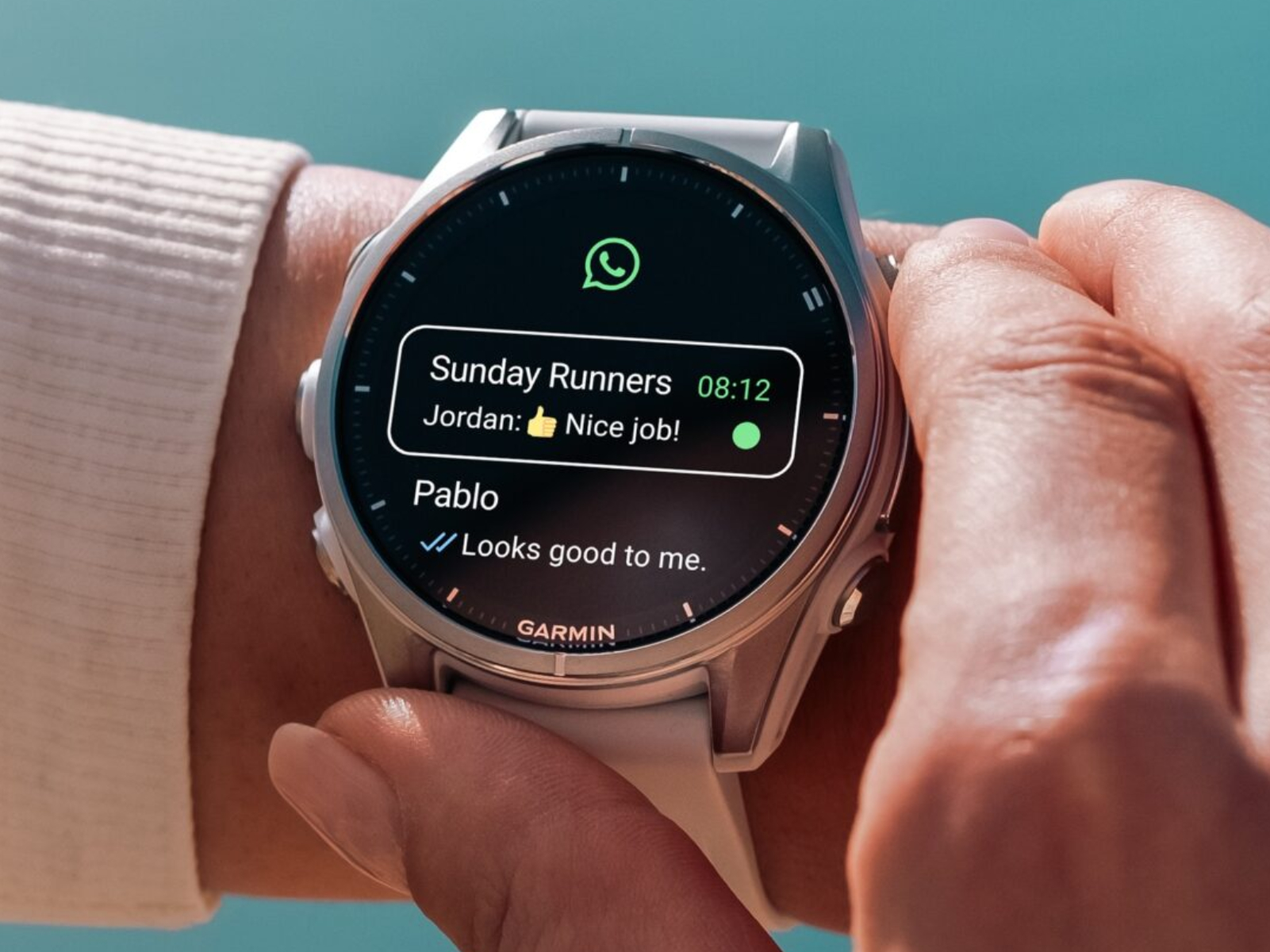 Wiele smartwatchy Garmin otrzymuje pełną obsługę WhatsApp w nowej wersji