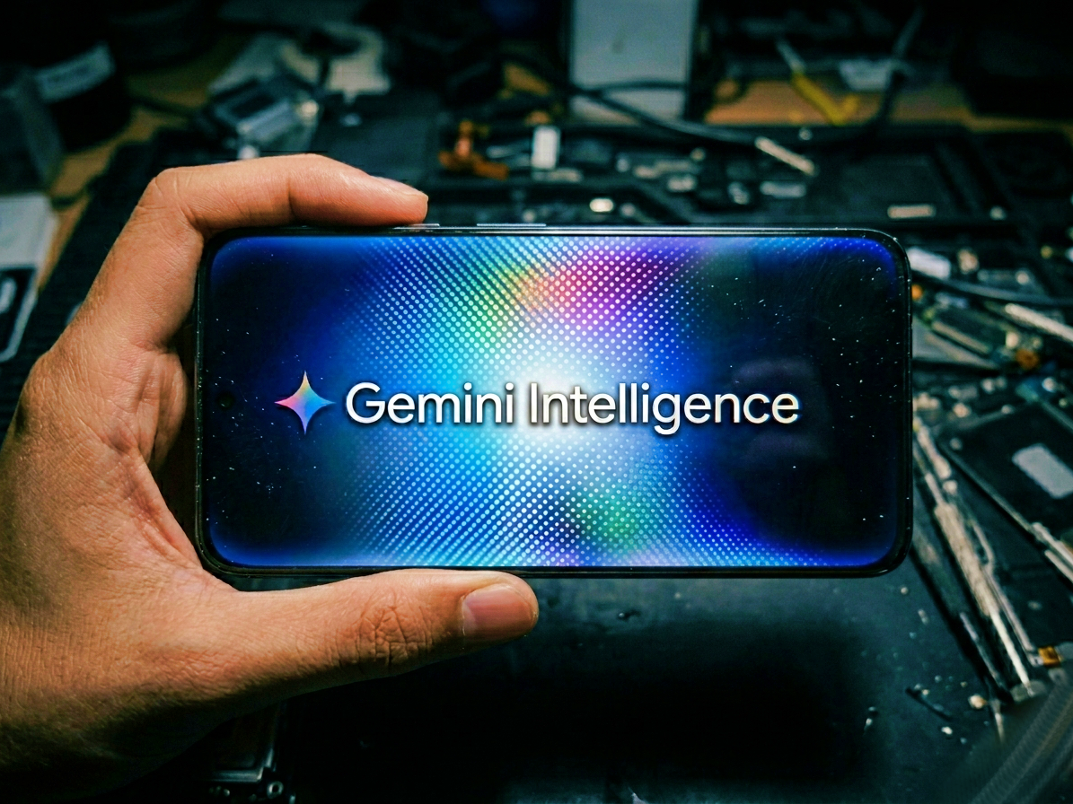 Wyciekło poufne wideo Pixela: "Gemini Intelligence" i "Luminous Design" - odpowiedź Android 17 na Apple Intelligence i Liquid Glass?