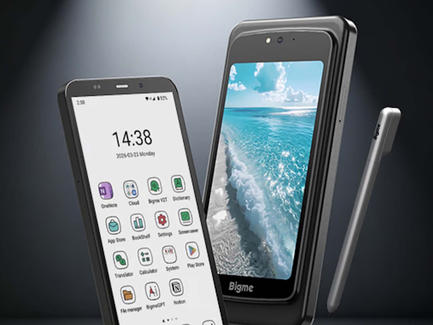 Smartfon z dwoma ekranami: model Bigme Hibreak Dual 2 łączy w sobie technologie e-ink i LCD