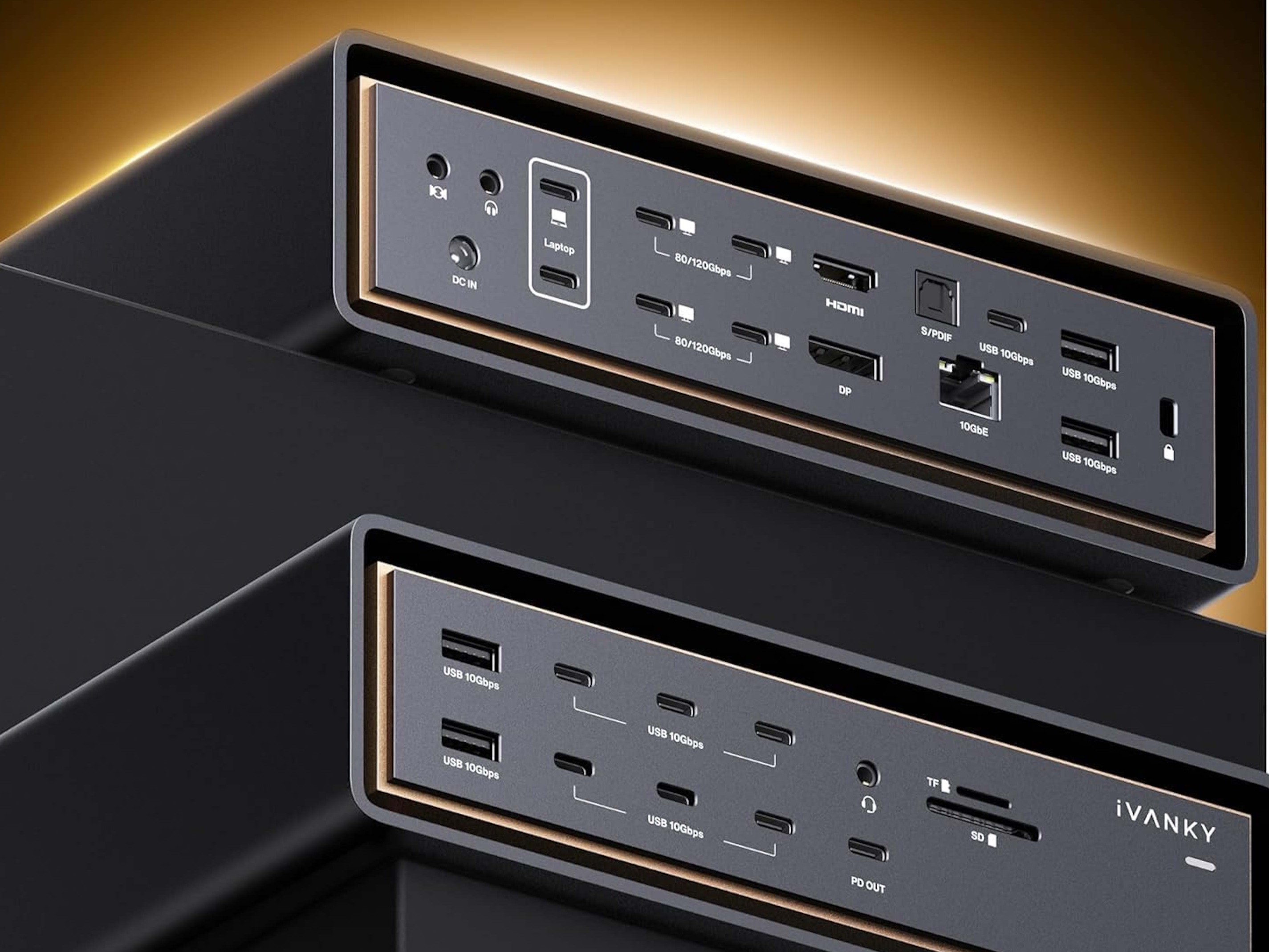 FusionDock Ultra: Wysokiej klasy stacja dokująca obsługuje cztery wyświetlacze 6K i przepustowość 10 Gb/s