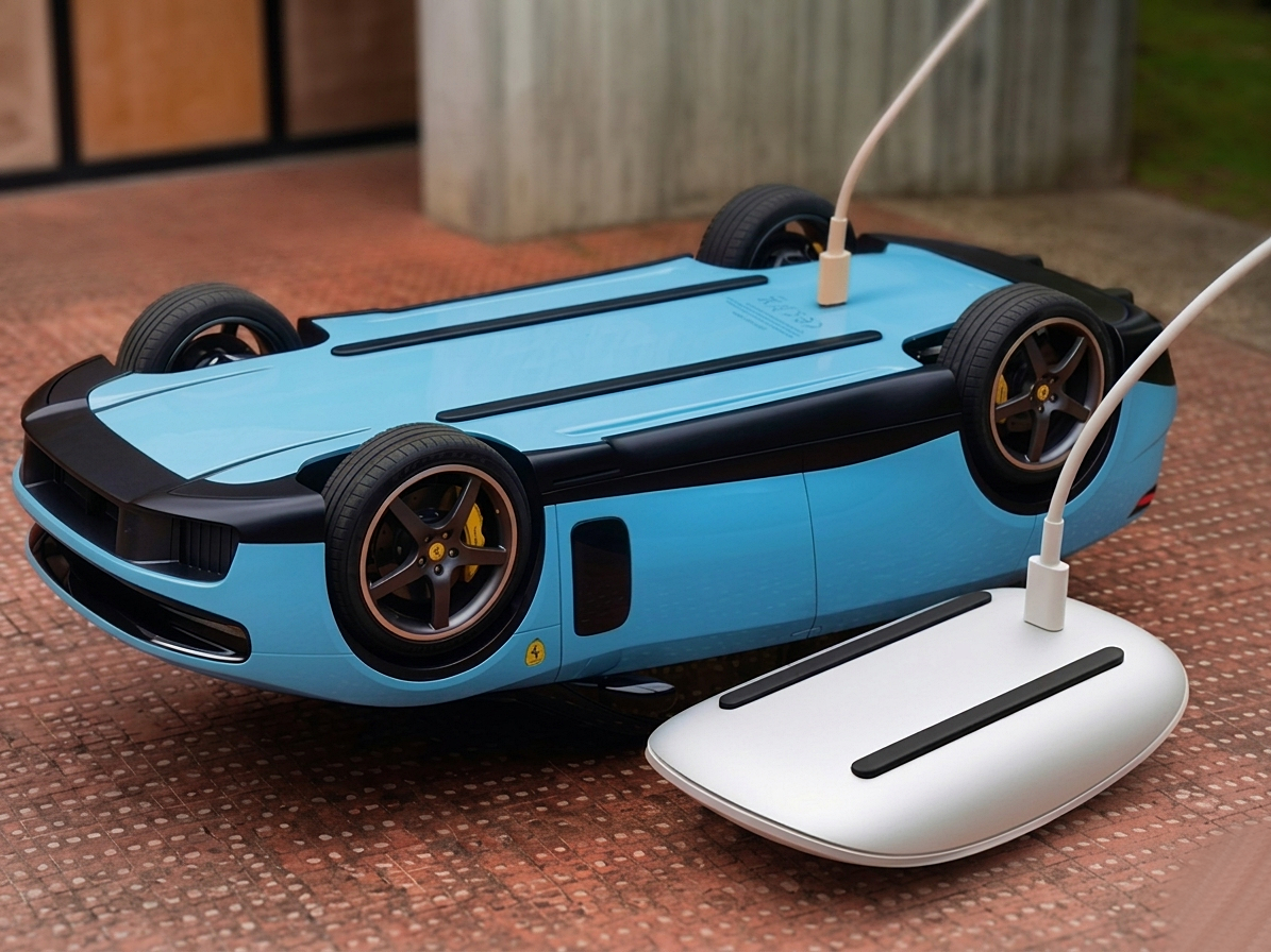 Samochód elektryczny Ferrari Luce za 640 000 dolarów staje się sensacją memów: Niewydany Apple Samochód czy magiczna mysz?