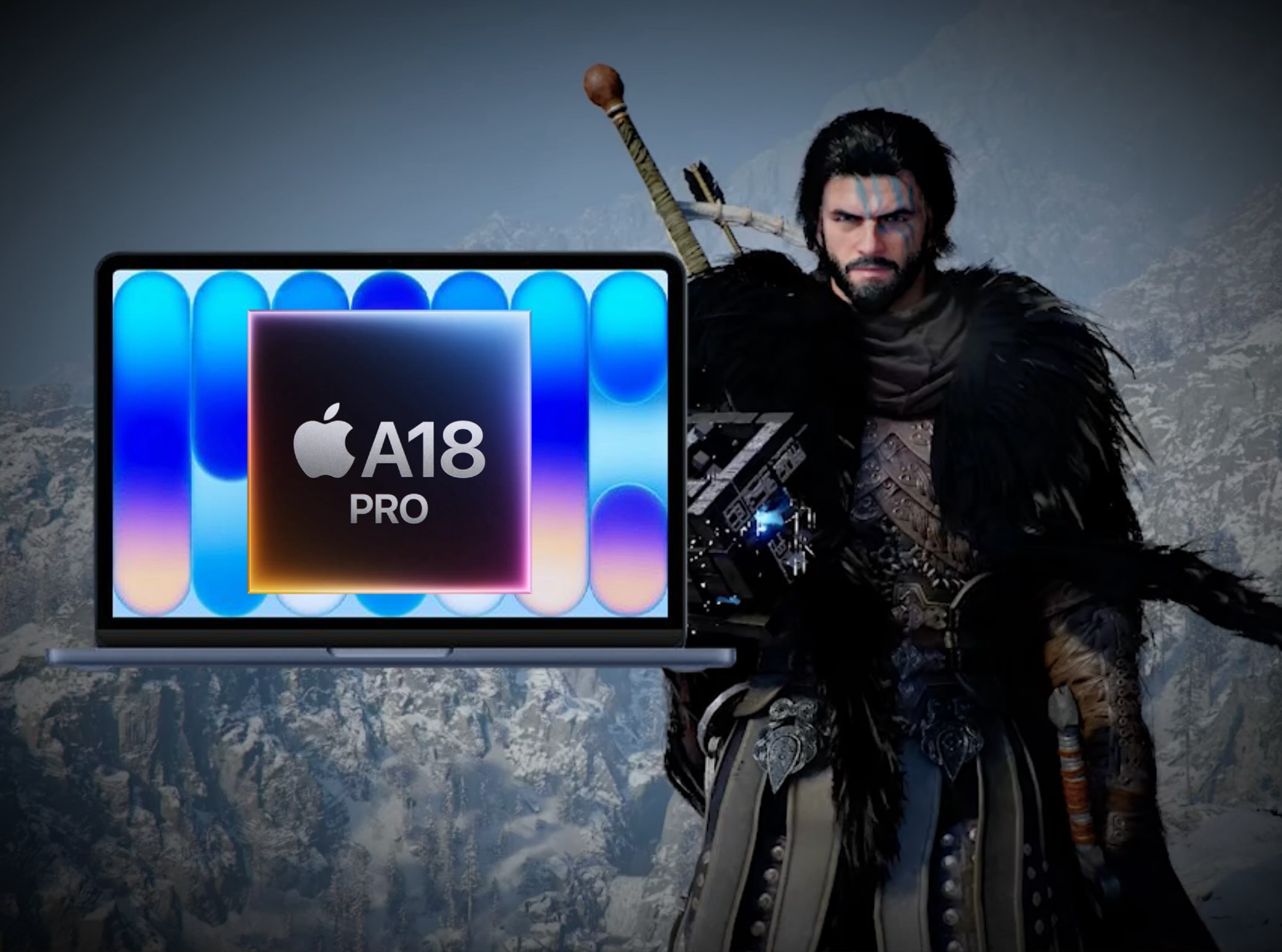 Crimson Desert oscyluje wokół 50 FPS na MacBooku Neo, choć w śmiesznie niskiej rozdzielczości