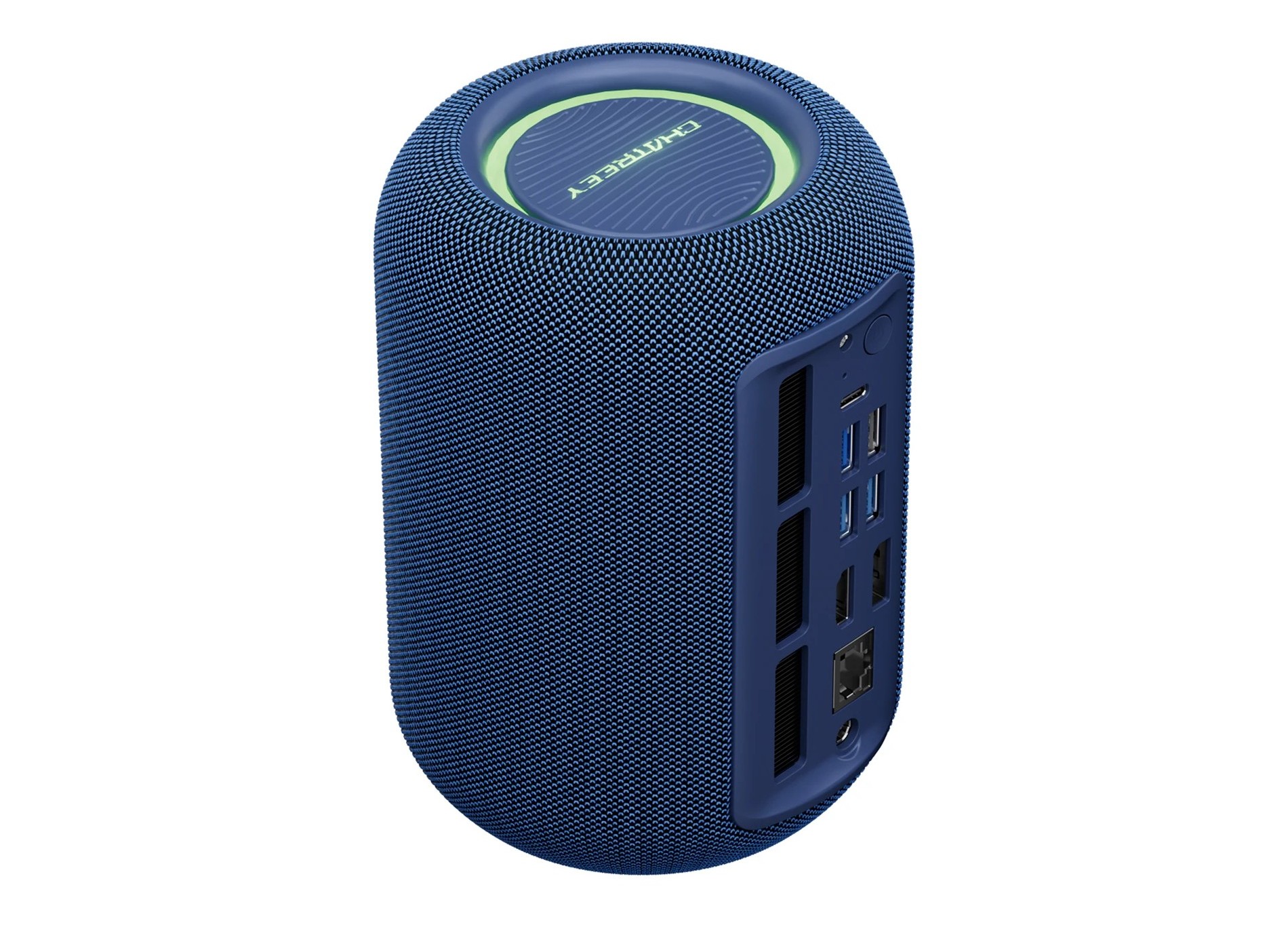 Mini PC zasilany przez procesor AMD Ryzen 7 8745HS APU wygląda i działa jak głośnik Bluetooth