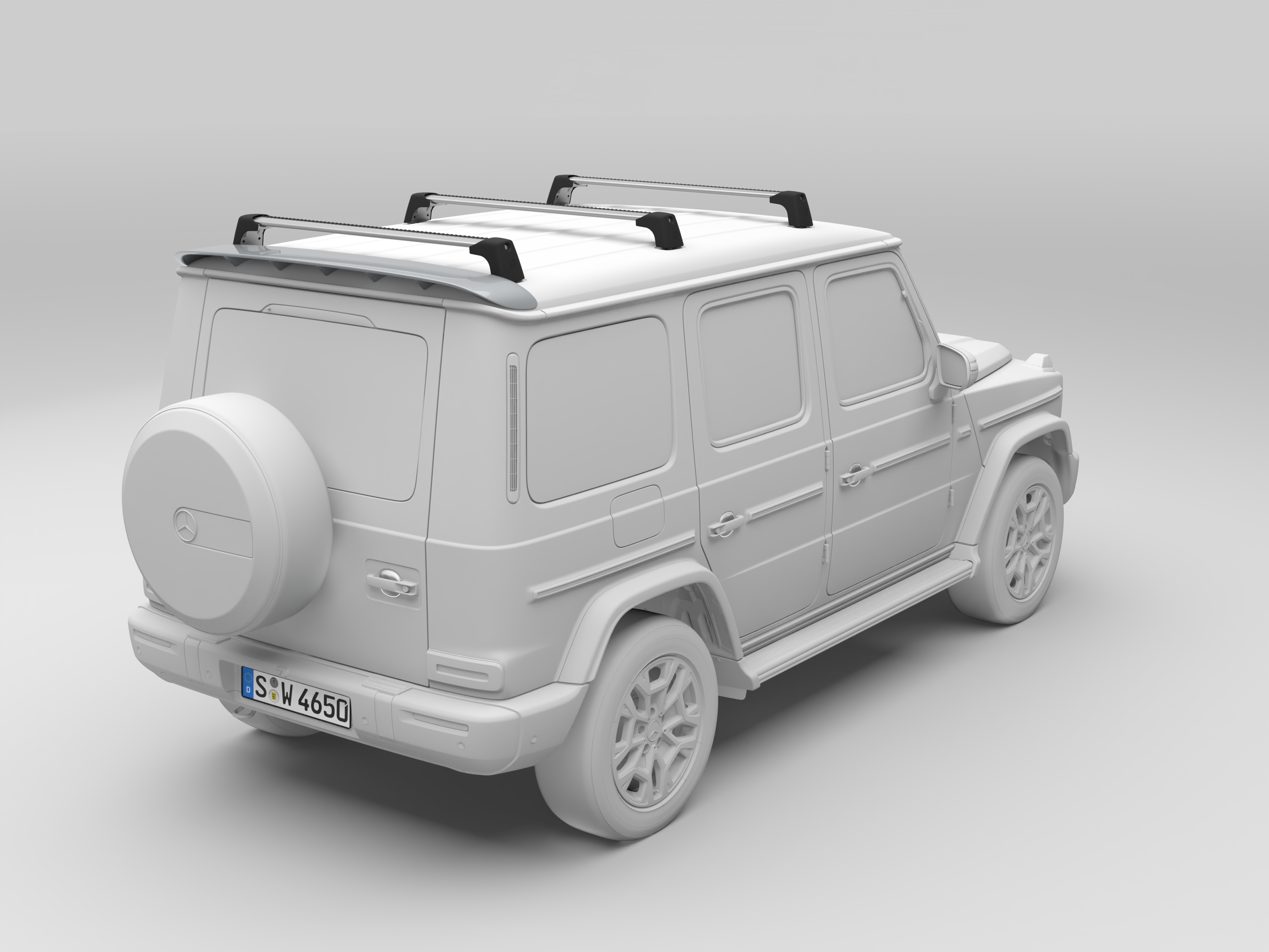 Mercedes Baby-G EQ: Prototyp kanciastego elektrycznego SUV-a sfotografowany po raz pierwszy