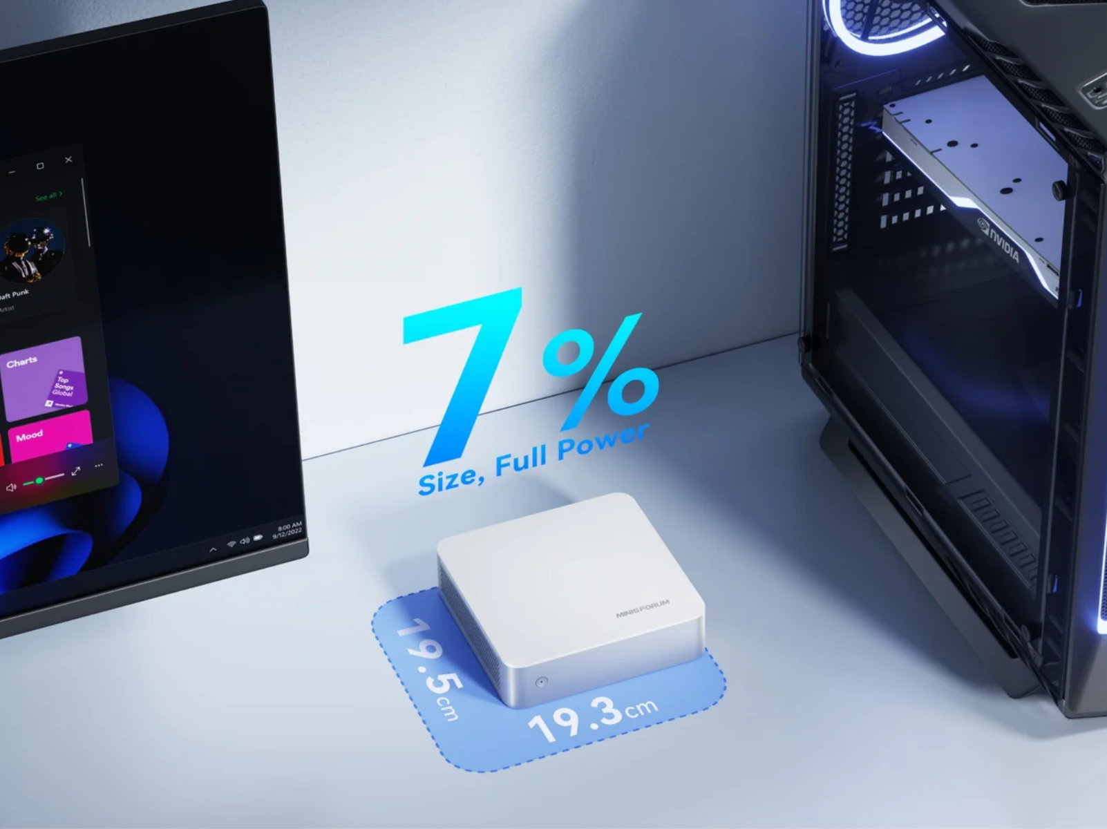 M1-1295: Minisforum aktualizuje potężny mini-PC o nowy, tańszy model