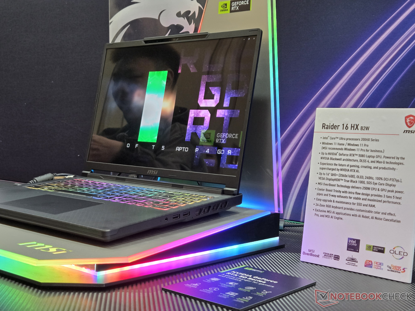 Jeszcze w tym roku MSI wprowadzi na rynek nowe laptopy gamingowe AMD i Intel z układami Nvidia GeForce RTX 5080 i RTX 5090