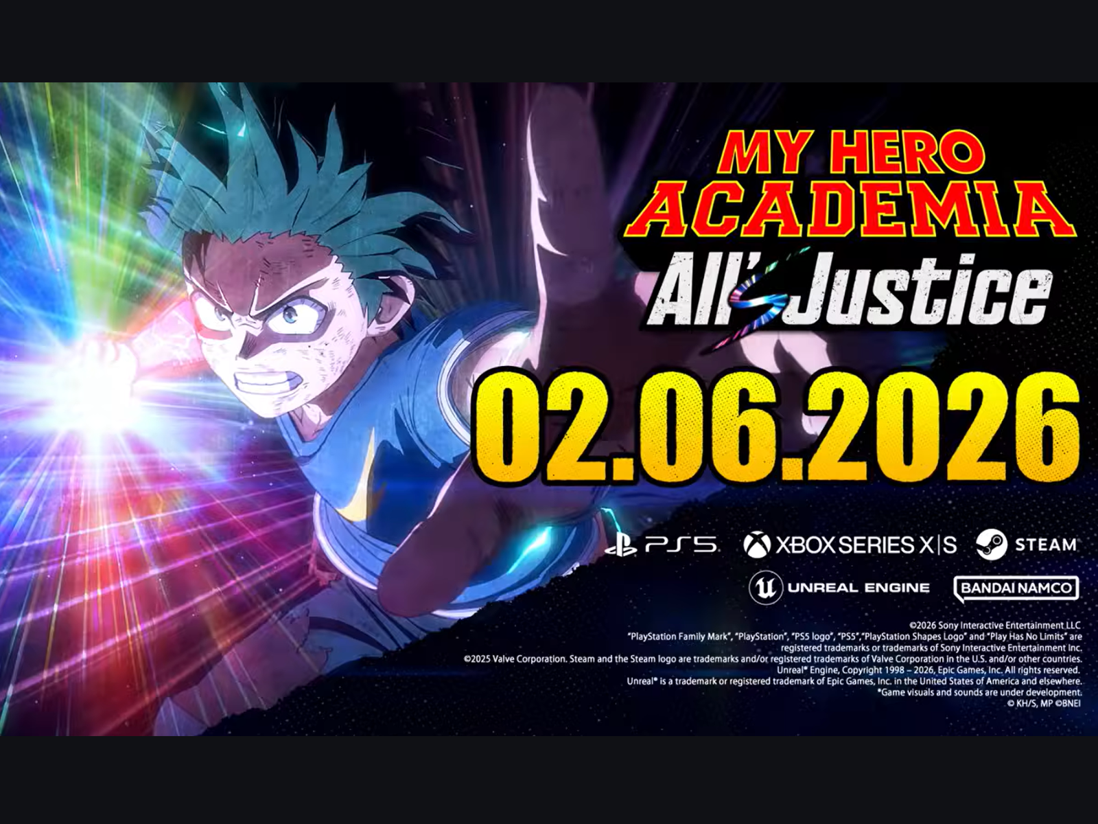My Hero Academia: All's Justice otrzymuje zwiastun kinowy przed premierą na PS5, Xbox Series X|S i PC