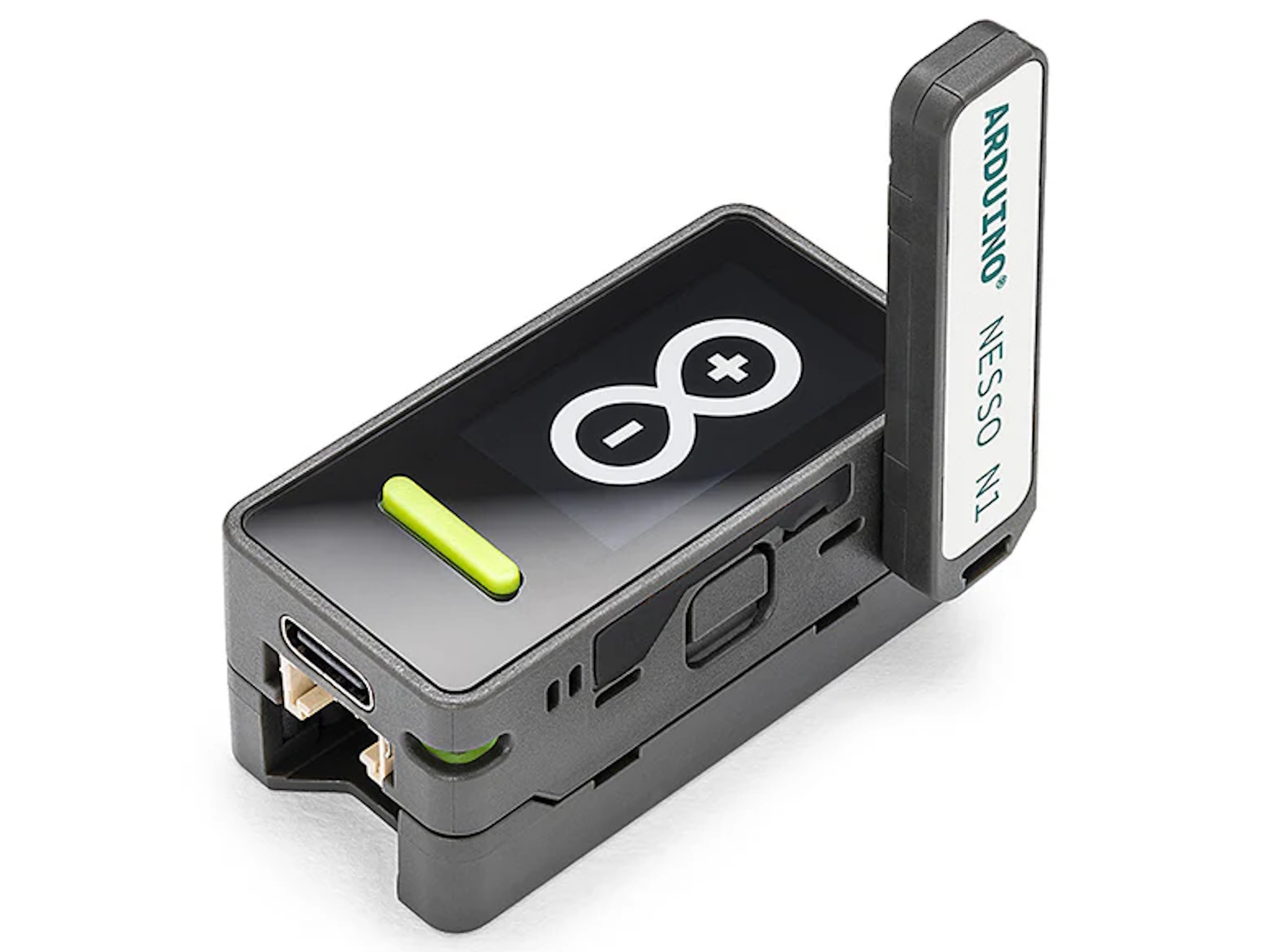 Zestaw deweloperski Arduino Nesso N1 IoT z ekranem dotykowym, baterią, WiFi, LoRa i nadajnikiem podczerwieni