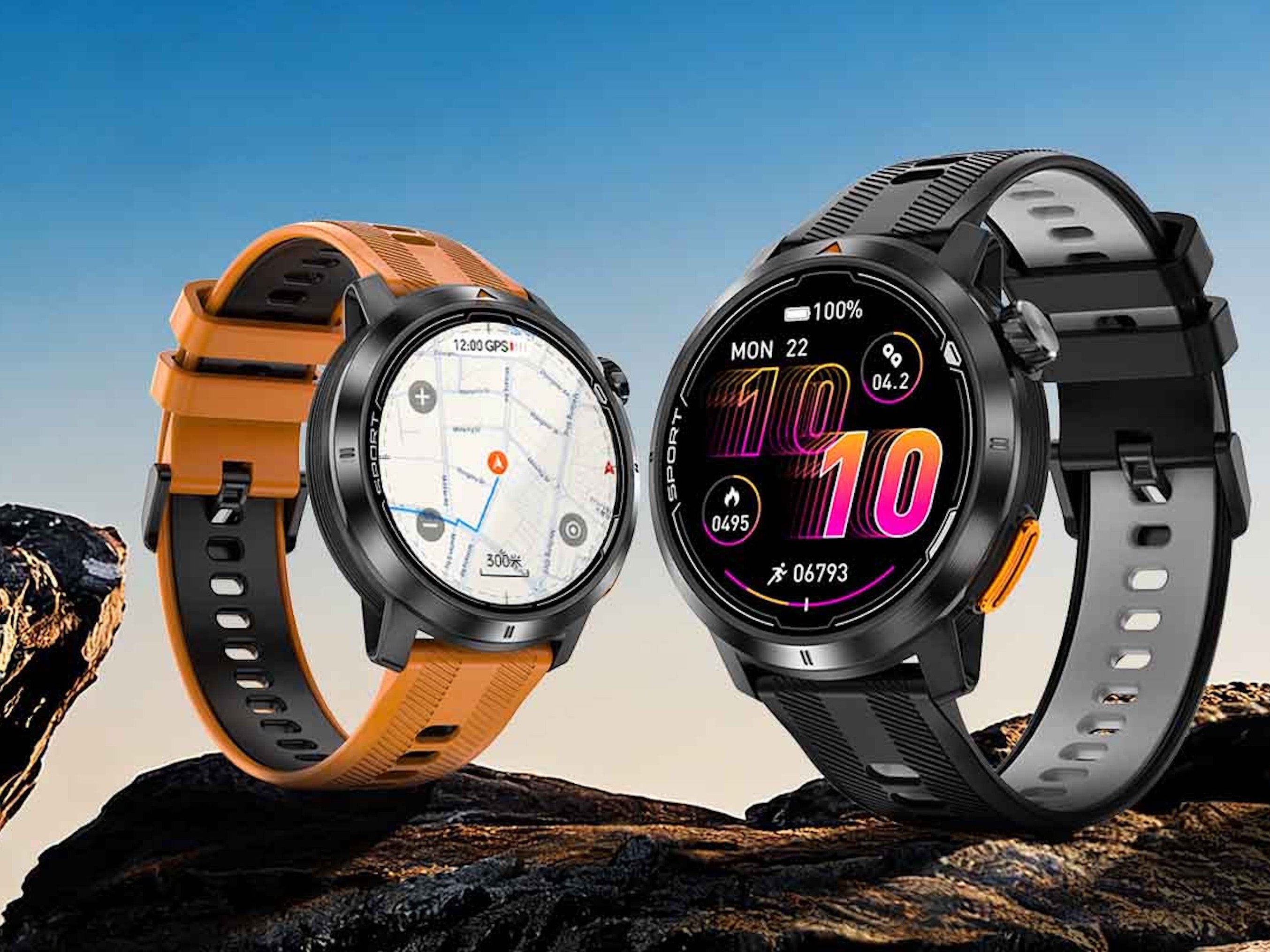 Nowy smartwatch w niskiej cenie, z mapami offline i 1000 cd/m²