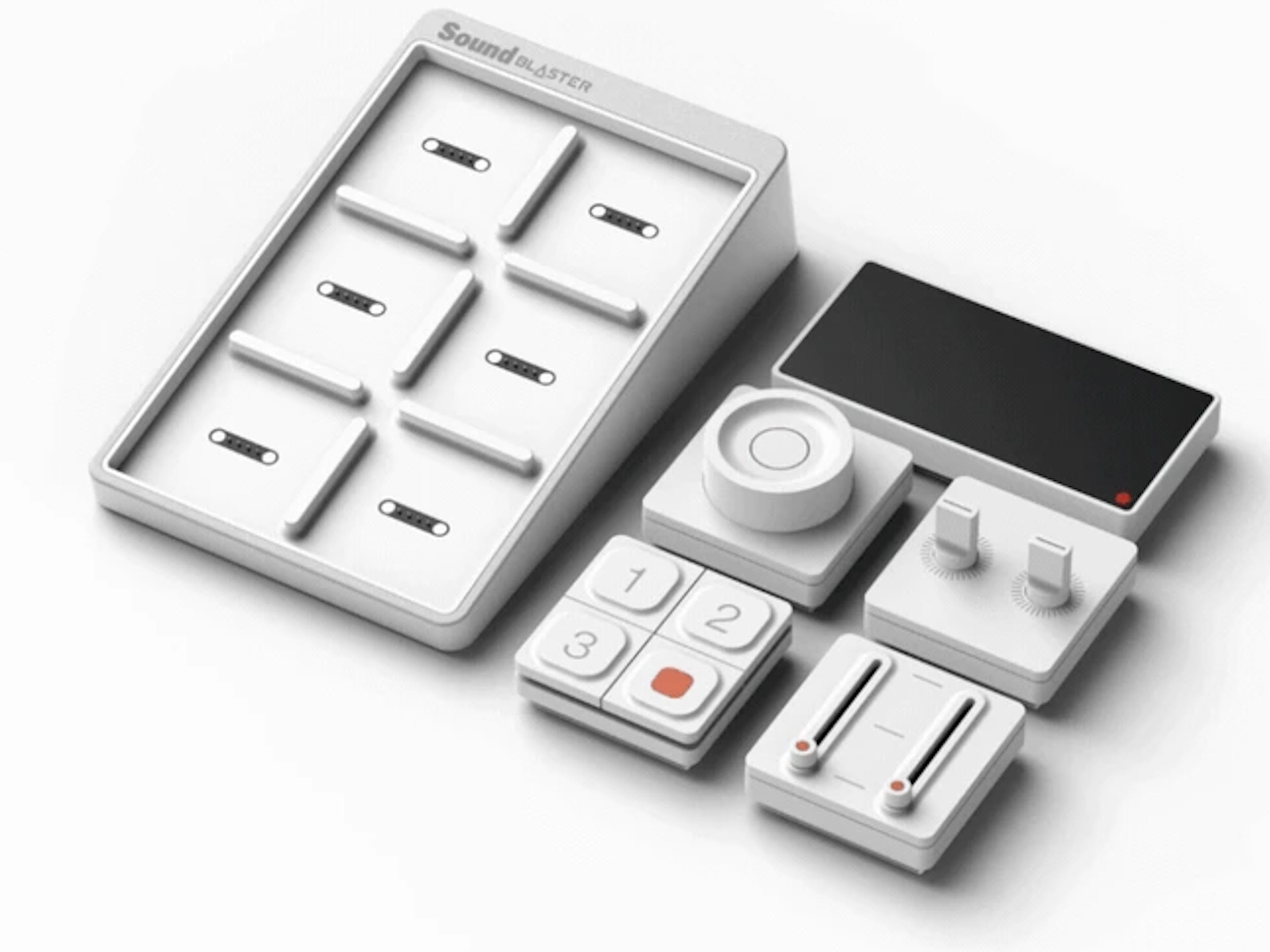 Sound Blaster Re:Imagine to modułowy koncentrator audio z przetwornikiem cyfrowo-analogowym hi-res, 3-calowym ekranem i funkcjami sztucznej inteligencji