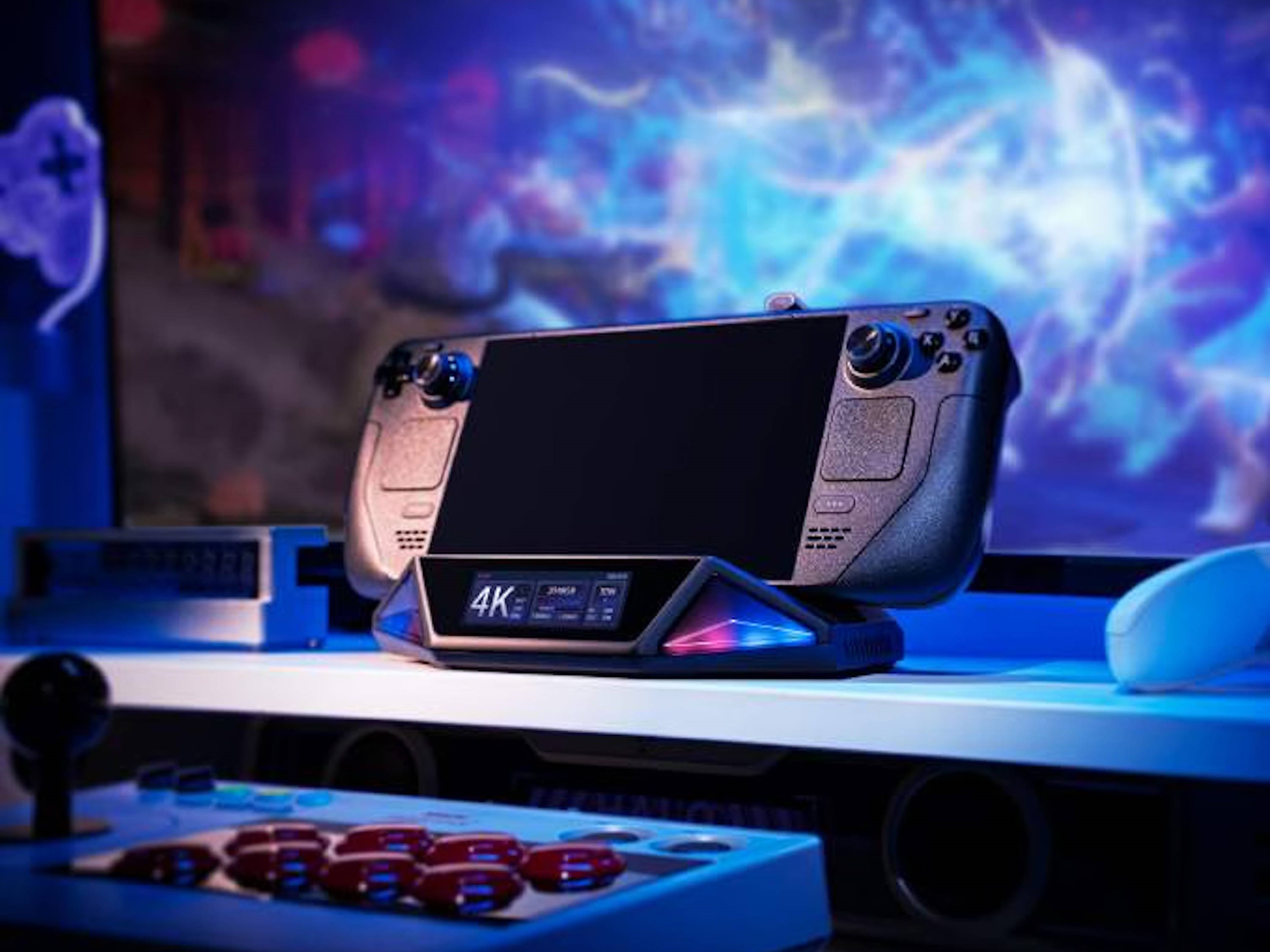 Chizha Mount Ling Dock: Stacja dokująca Steam Deck z 3-calowym ekranem dotykowym, aktywnym chłodzeniem i gniazdem SSD