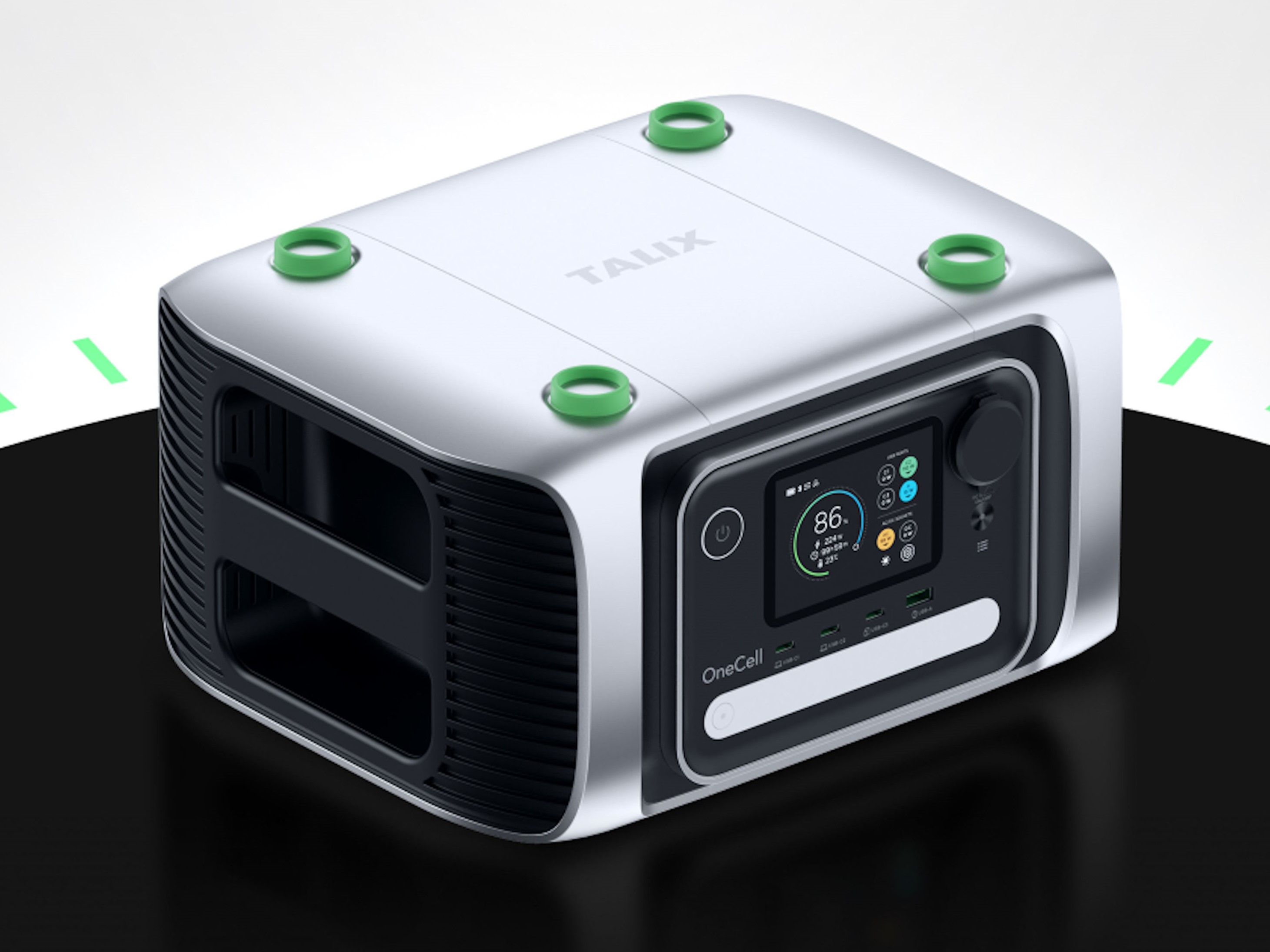 Lenovo Talix Zeta: Rozszerzalna stacja zasilania oferuje 20-letnią żywotność, 240 W USB-C i ładowanie słoneczne