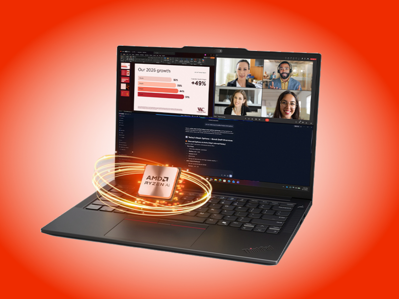 Firma Lenovo wprowadza na rynek nowy 14-calowy ThinkPad z wyświetlaczem o częstotliwości odświeżania 120 Hz i dwoma gniazdami na dyski SSD