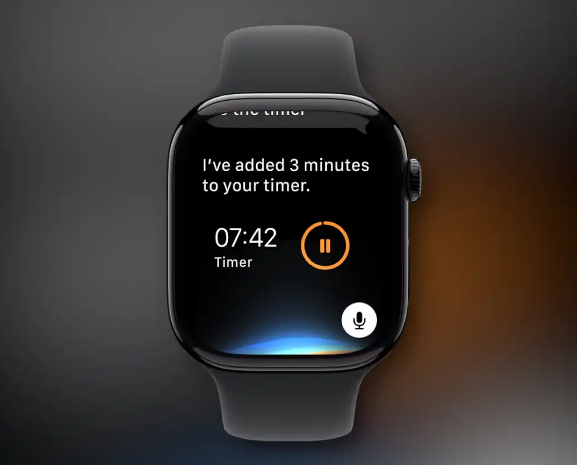 Dzięki wersji beta 3 systemu watchOS 27 Siri może teraz wydłużać czas trwania licznika w funkcji „ Apple ” na zegarku Apple Watch