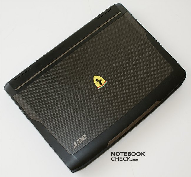 Recenzja Acer Ferrari 1100 - Notebookcheck.pl