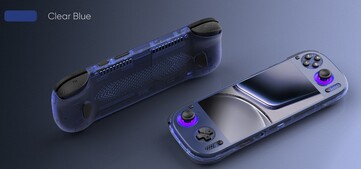 AYN Odin 3 w kolorze Clear Blue. (Źródło zdjęcia: AYN)