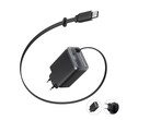 Ładowarka Anker Nano Charger (35 W) ma chowany kabel USB-C, ale brakuje jej składanych wtyczek. (Źródło zdjęcia: Anker)
