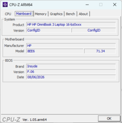 CPU-Z Płyta główna