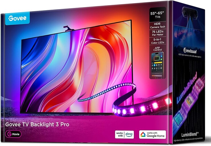 Govee TV Backlight 3 Pro. (Źródło obrazu: Govee)