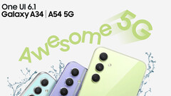 Galaxy A34 i Galaxy A54 otrzymają aktualizację One UI 6.1, ale bez funkcji AI (źródło obrazu: Samsung [edytowane])