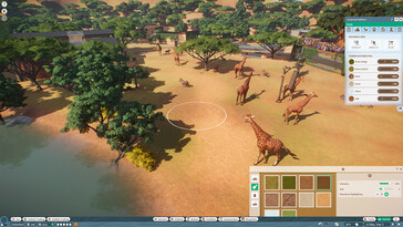 Na zdjęciu: zrzut ekranu z rozgrywki w grze „Planet Zoo”.