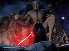 Obraz modyfikacji Miecze świetlne (Magicka Sabers). (Źródło obrazu: SkyrimRenKylo - Nexus Mods)