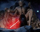 Obraz modyfikacji Miecze świetlne (Magicka Sabers). (Źródło obrazu: SkyrimRenKylo - Nexus Mods)