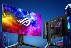 ROG Swift OLED PG27AQDP zastąpi PG27AQDM, na zdjęciu. (Źródło zdjęcia: ASUS)
