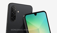 Galaxy A26 ma znajomą konstrukcję. (Źródło zdjęcia: Android Headlines &amp;amp; @OnLeaks)