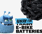 Watts to wyglądająca na głodną maskotka inicjatywy Hungry For Batteries. (Źródło zdjęcia: Hungry For Batteries - edytowane)