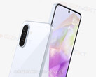 Galaxy A36 5G nawiązuje do ostatnich projektów Sony Xperia. (Źródło obrazu: @OnLeaks &amp; GizNext)