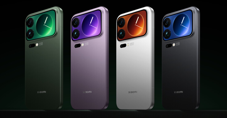 Xiaomi oferuje serię Xiaomi 17 Pro w czterech premierowych kolorach. (Źródło obrazu: Xiaomi)