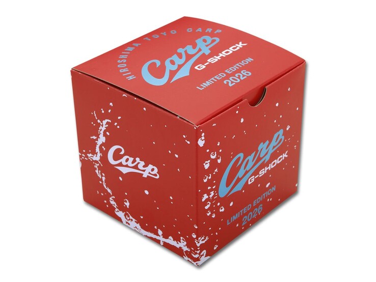Casio G-Shock 2026 x Hiroshima Toyo Carp GA-2100X (źródło zdjęcia: sklep Hiroshima Toyo Carp)