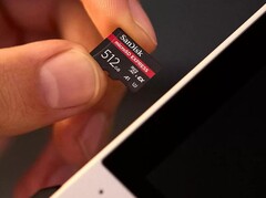 Karta SanDisk SD o pojemności 512 GB (źródło obrazu: SanDIsk)