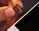 Karta SanDisk SD o pojemności 512 GB (źródło obrazu: SanDIsk)