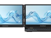 Drugi ekran Acemagic X1 rozkłada się w lewo, tworząc konfigurację z dwoma monitorami. (Źródło zdjęcia: Acemagic)